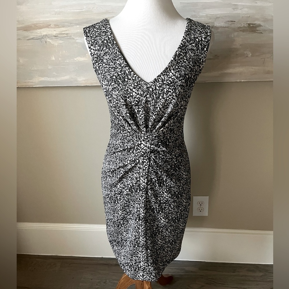 Express Versatile Patterned Dress With Gathered F… - image 1